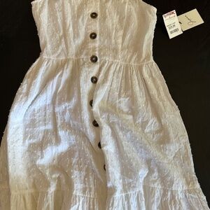 White sundress NWT